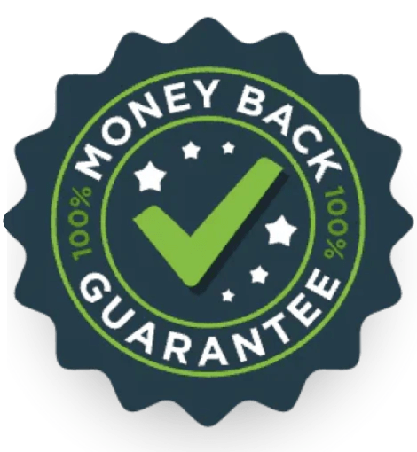 90-day money back guarantee seal